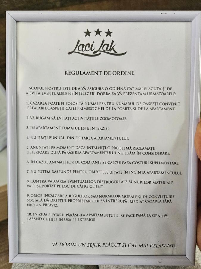Laci Lak Oradea Bagian luar foto